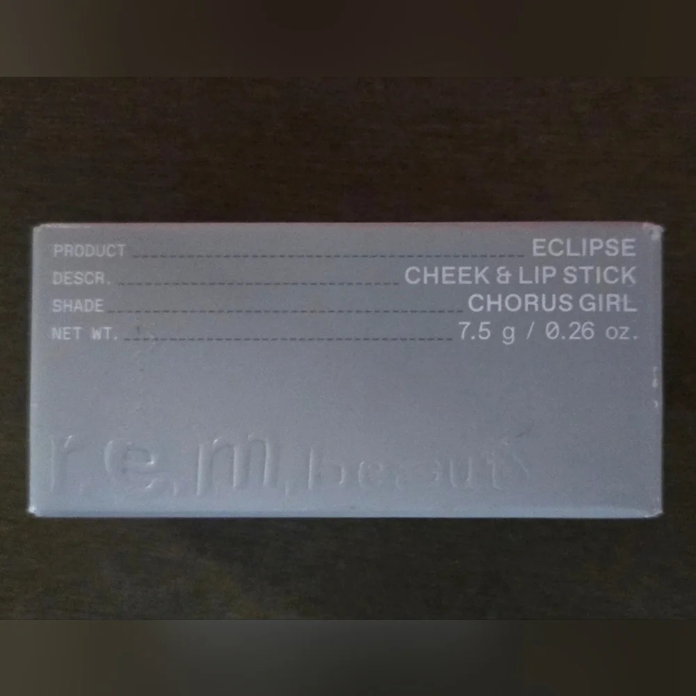 R.e.m. Eclipse Cheek And Lipstick In Chorus Girl, New In Box